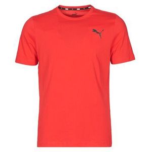 Puma  ESS TEE  Shirts  heren Rood