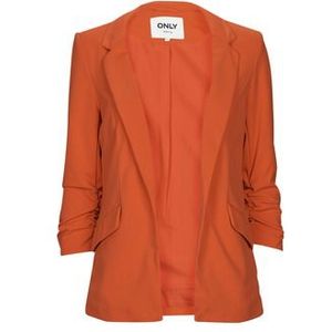 Only  ONLCAROLINA DIANA 3/4 BLAZER CC TLR  Jassen  dames Rood