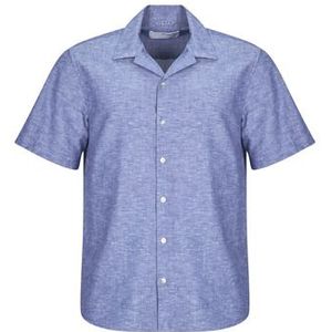 Selected  SLHREGSUN  overhemden  heren Blauw