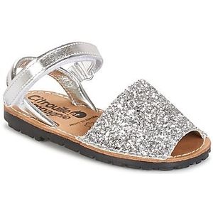 Citrouille et Compagnie  SQUOUBEL  sandalen  kind Zilver