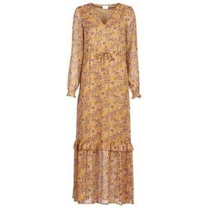 Vila  VIFALIA  jurken  dames Bruin