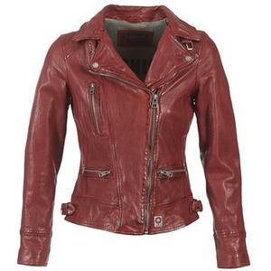 Oakwood - VIDEO - Leren Jas - Rood - Dames