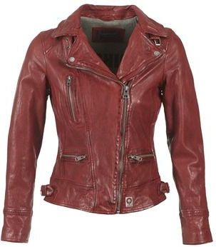 Oakwood - VIDEO - Leren Jas - Rood - Dames