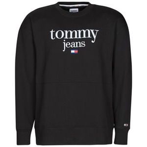 Tommy Jeans  TJM REG MODERN CORP LOGO CREW  Truien  heren Zwart