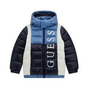Guess  HOODED PADDED JACKET  jassen  kind Blauw
