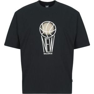 New Balance - GRAPHIC JERSEY TEE - T-shirt - Zwart