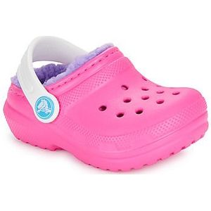 Crocs  Classic Lined Clog T  klompen  kind Roze