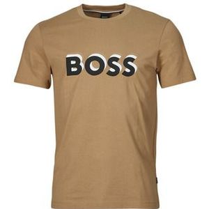 BOSS  Tiburt 427  Shirts  heren Beige