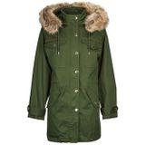 Michael Kors, Dames, Mantels, Groen, Maat: XS Katoen,