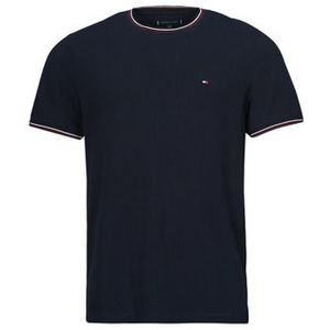 Tommy Hilfiger  RWB TIPPED COLLAR TEE  Shirts  heren Marine