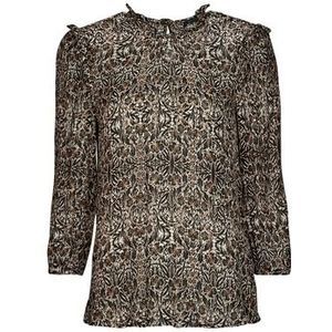 IKKS Blouse  beige / bruin / zwart