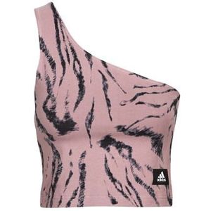 adidas  W FI GFX Q3 TNK  Tops  dames Roze