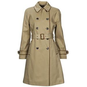 Lauren Ralph Lauren LNG DB TNCH LINED COAT jassen dames Beige