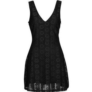 Desigual - Jurk - Zwart - Kort - Mouwloos - V-hals