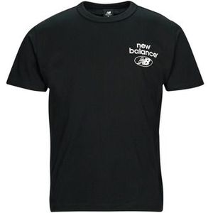 New Balance  Essentials Logo T-Shirt  Shirts  heren Zwart