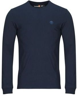 Timberland - Dunstan River - T-shirt - Marineblauw - Lange Mouwen - Casual - Katoen