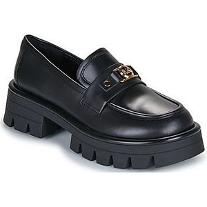 Michael Kors - Mandy - Loafers - Zwart - Leer - Platform