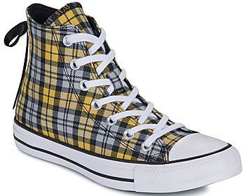 Converse - Chuck Taylor All Star Plaid - Sportschoenen - Black/Yellow/White