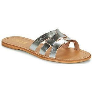 So Size  MELINDA  slippers  dames Zilver