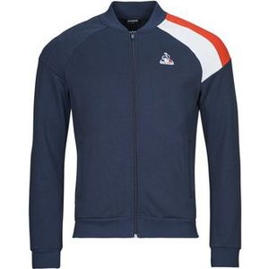Le Coq Sportif - Tricolore N°2 - Zip-up Sweatshirt - Dubbelzijdig - Katoen en Polyester