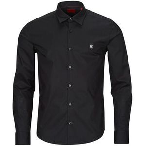 HUGO - Model 'Ermo' - Vrijetijdsoverhemd - Katoen en Elastaan