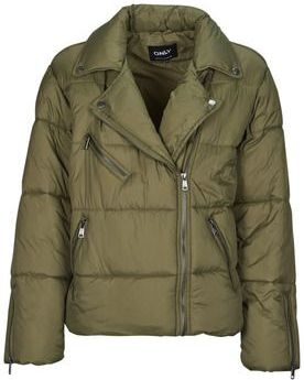 ONLVANILLA - Puffer Biker Jacket - Bodywarmer - Zwart - Polyester