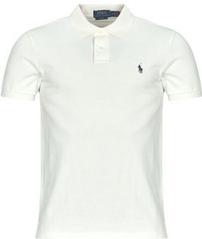 Shirt - Effen - Katoen - Slanke Pasvorm - Kwartmouw - Polokraag