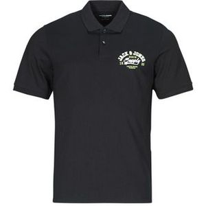 JACK & JONES Jjelogo Polo Ss 2 Col Ss24 Sn, zwart, L