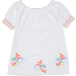 Billieblush  U12657-10B  Jurken kind Wit