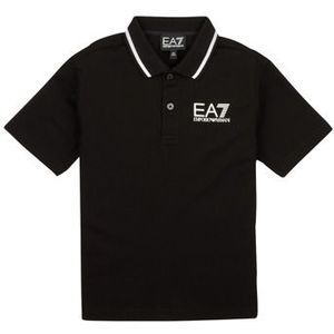 Ea7 Emporio Armani 8nbf51 bj02z Korte Mouw Poloshirt Zwart Years Meisje