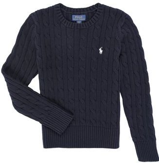 Polo Ralph Lauren Blouse - Gebreid - Navy - Polo Ralph Lauren - 12-14 jaar (152-164) - Shirts