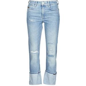 G-Star Raw  NOXER HIGH STRAIGHT WMN  Broeken  dames Blauw