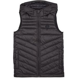 JACK & JONES JUNIOR Bodywarmer JJEHERO met Logo Zwart