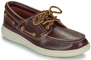 Timberland, Heren, Schoenen, Paars, Maat: 39 1/2 EU Leer,