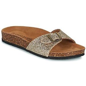 Chattawak  OPALINE  slippers  dames Goud