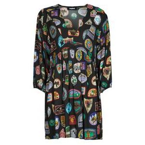 Desigual - STAMP - Korte Jurk - Zwart