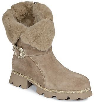 Alma EN Pena - Enkellaarsjes - Beige - Omkeerbare Track Boot