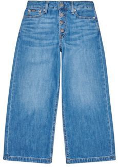Polo Ralph Lauren - WIDE LEG-JEANS-WIDE - Flared/Bootcut - Blauw - Kind