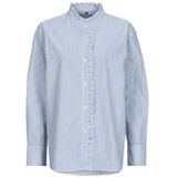 TOMMY HILFIGER Blouse  blauw / wit
