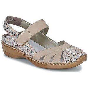 Rieker  41352-90  sandalen  dames Roze