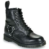 Dr. Martens - 1460 HARNESS 8 EYE BOOT - Laarzen - Zwart