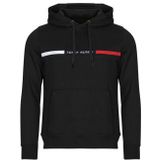 TOMMY HILFIGER Sweatshirt  donkerblauw / rood / zwart / wit