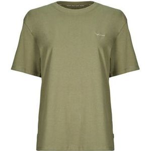 CONNOR - T-shirt - Effen - Jersey - Normale Pasvorm - Kwartmouw