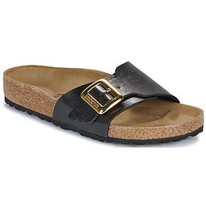 BIRKENSTOCK  Catalina CB BF Graceful Licorice  slippers  dames Zwart