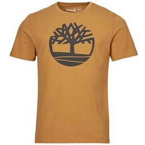 Timberland  Tree Logo Short Sleeve Tee  Shirts  heren Geel