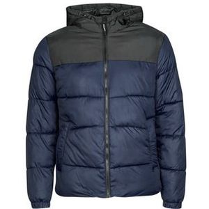 Jack &amp; Jones  JJCHILI PUFFER HOOD  jassen  heren Marine