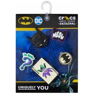 Crocs  JIBBITZ Batman 5Pck  Schoenaccessoires heren Multicolour