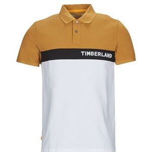 Timberland  SS Millers River Colourblock Polo Reg  Shirts  heren Wit