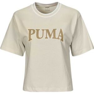 Puma  PUMA SQUAD GRAPHIC TEE  Shirts  dames Beige
