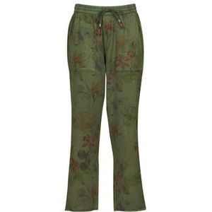 Desigual  PANT_MICKEY CAMO FLOWERS  Broeken  dames Kaki